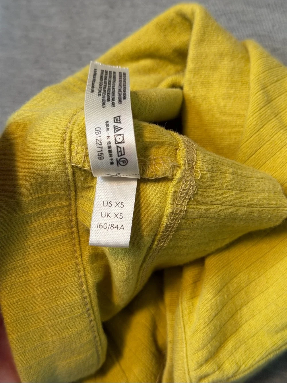 Ribbed Crossback Crop Tank - Chartreuse